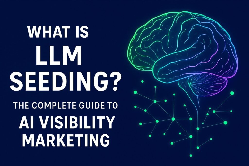 What Is LLM Seeding? The Complete Guide to AI Visibility Marketing