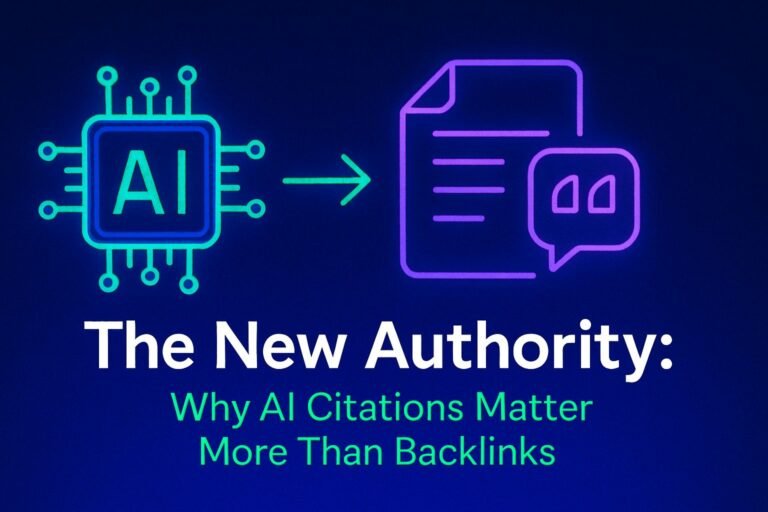 The New Authority: Why AI Citations Matter More Than Backlinks