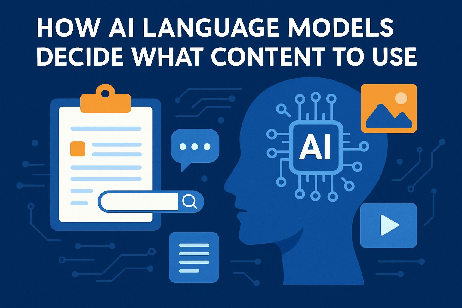 How AI Language Models Decide What Content to Use